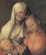 Anne with the virgin and the infant Christ